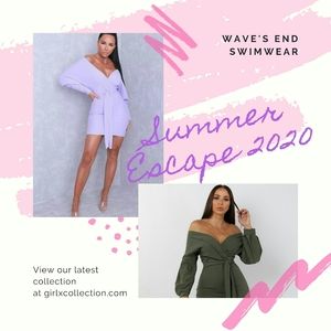 Swimwear dresses two piece sets
